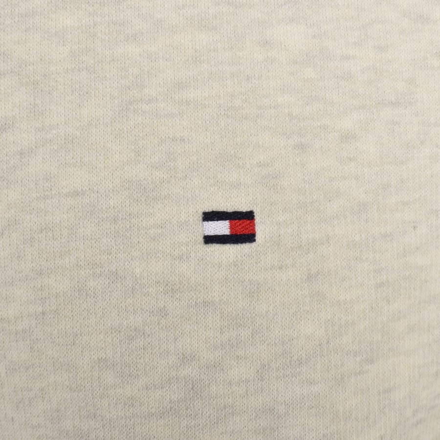 Tommy hilfiger essential logo fleece sweatshirt hot sale
